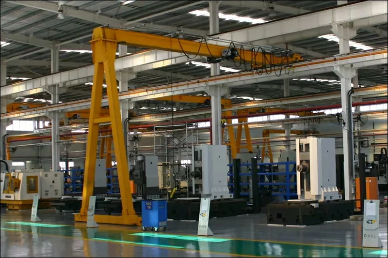 large cnc machining factory